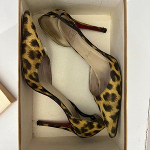 Christian Louboutin Jeffery New York Leopard Heels